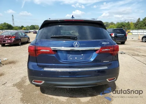 2015 Acura Mdx Advance из США, поврежденный, VIN 5FRYD4H88FB025987